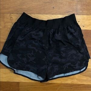 Black Camo Women's Shorts
